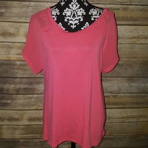 New West Kei coral women's top